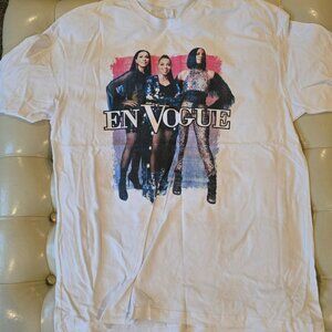 En Vogue Funky Divas White Shirt - Size XLarge